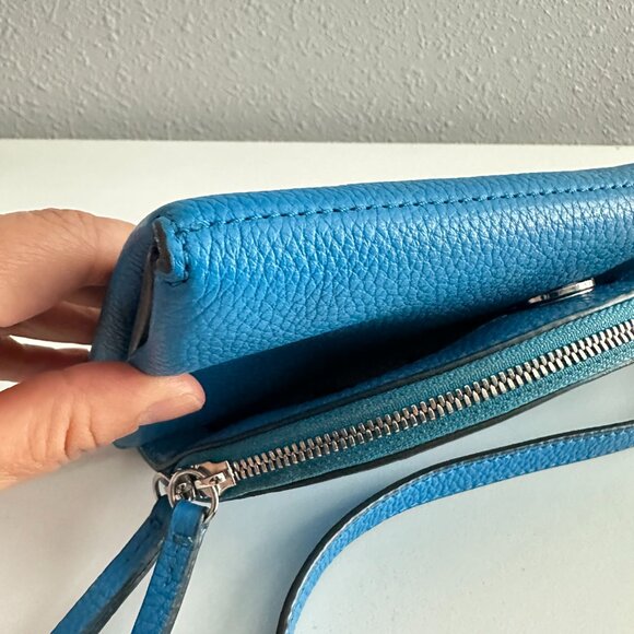 THACKER |  Nikki clutch or crossbody | Blue - Picture 14 of 16